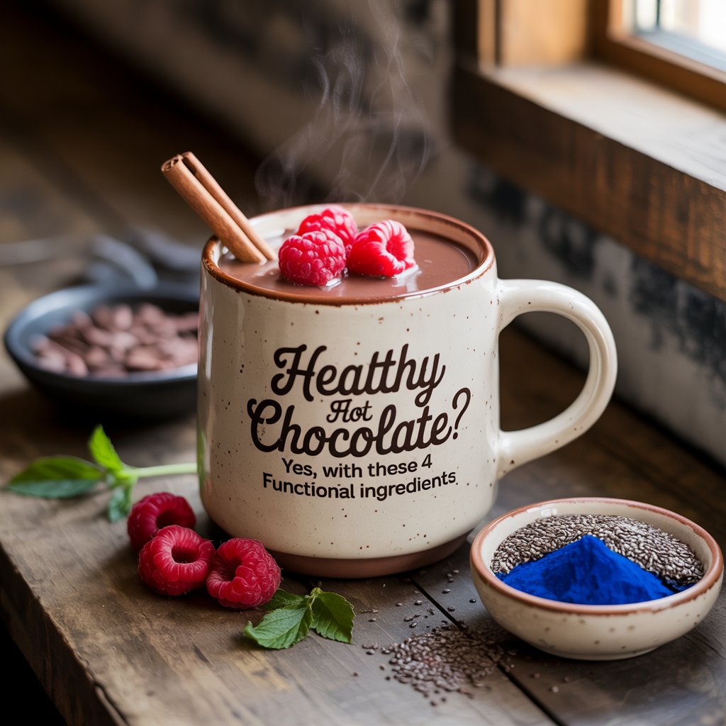 Healthy Hot Chocolate? Yes, With These 4 Functional Ingredients