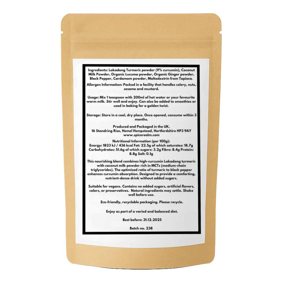 Golden Turmeric Latte (50g Wellness Pouch)