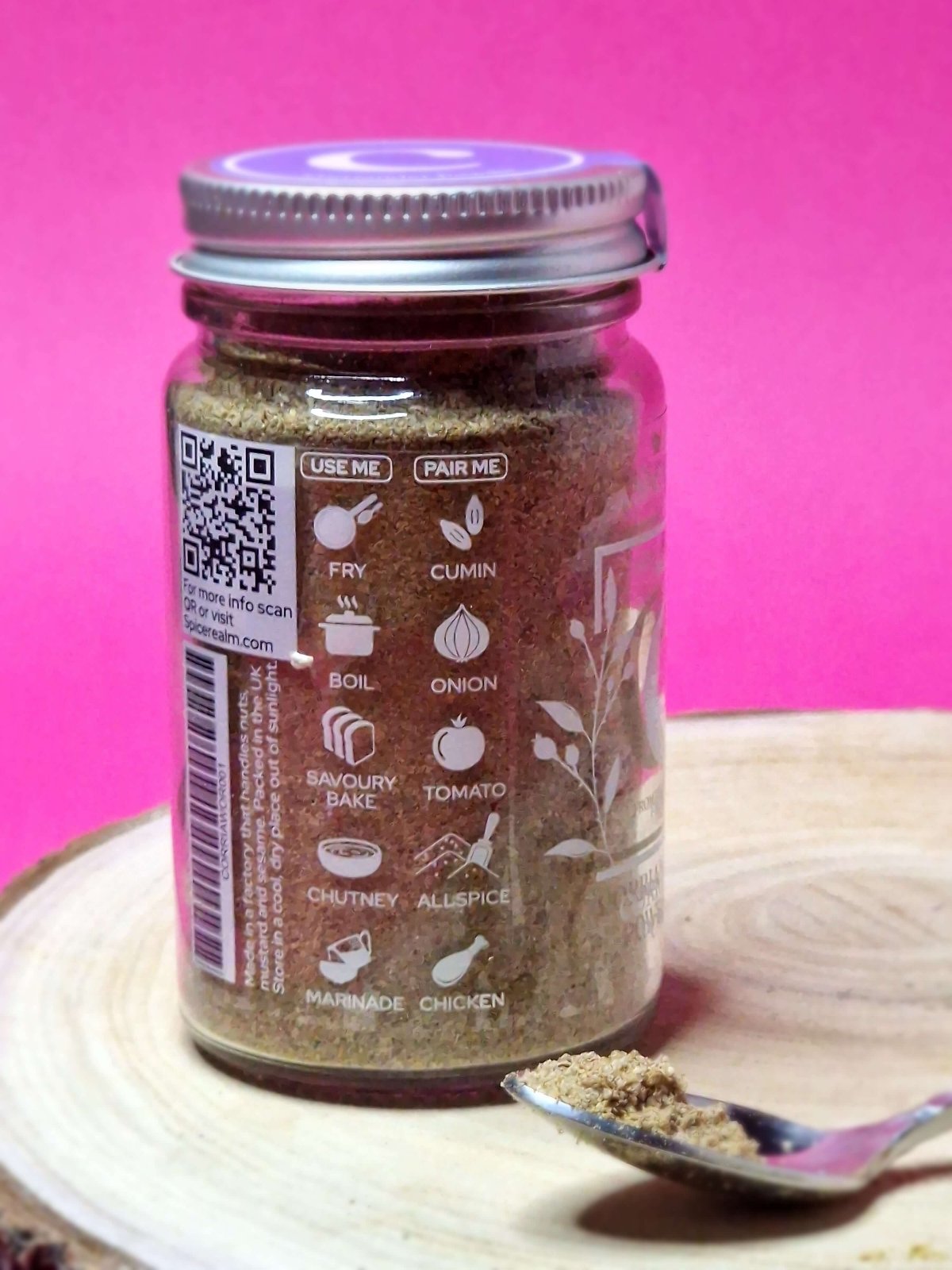 Use me, pair me guide for Coriander Powder: blend into spice rubs, add to soups, pair with lentil dishes