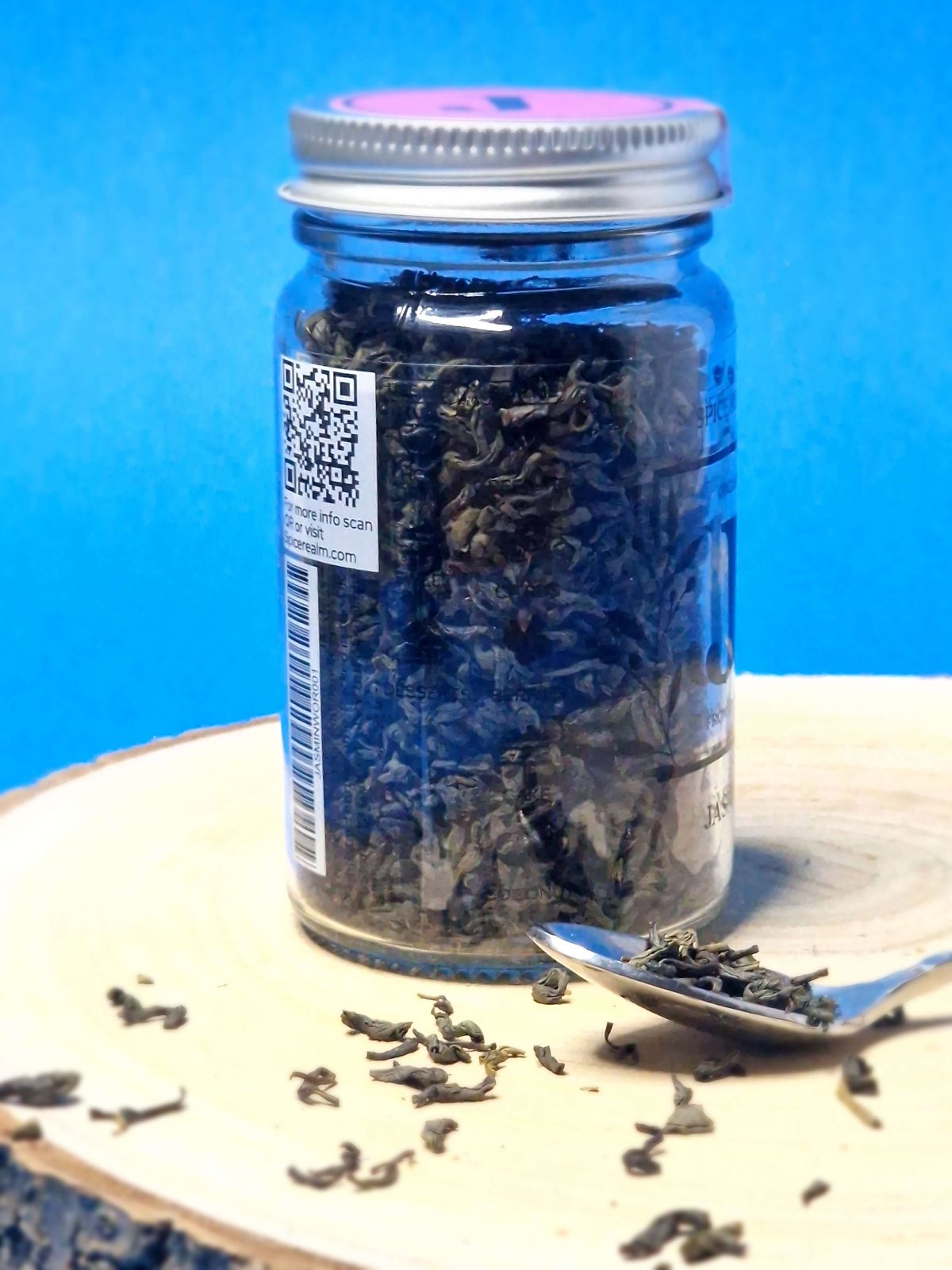 Use me, pair me chart for Jasmine: blend with green tea, infuse in syrups, complement light fruit desserts