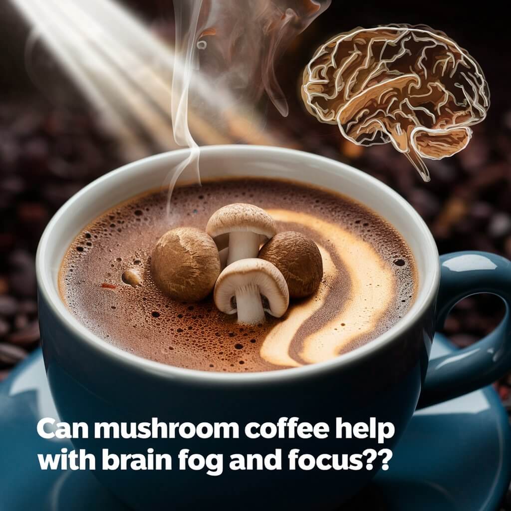 Can Mushroom Coffee Help With Brain Fog and Focus?