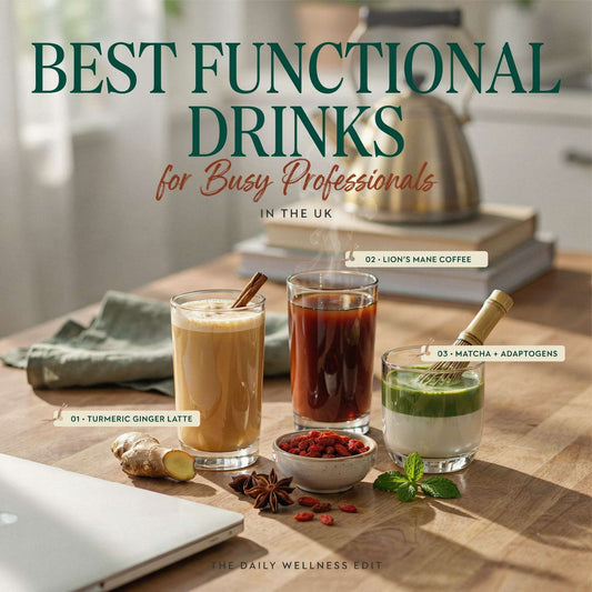 Best Functional Drinks for Busy Professionals in the UK
