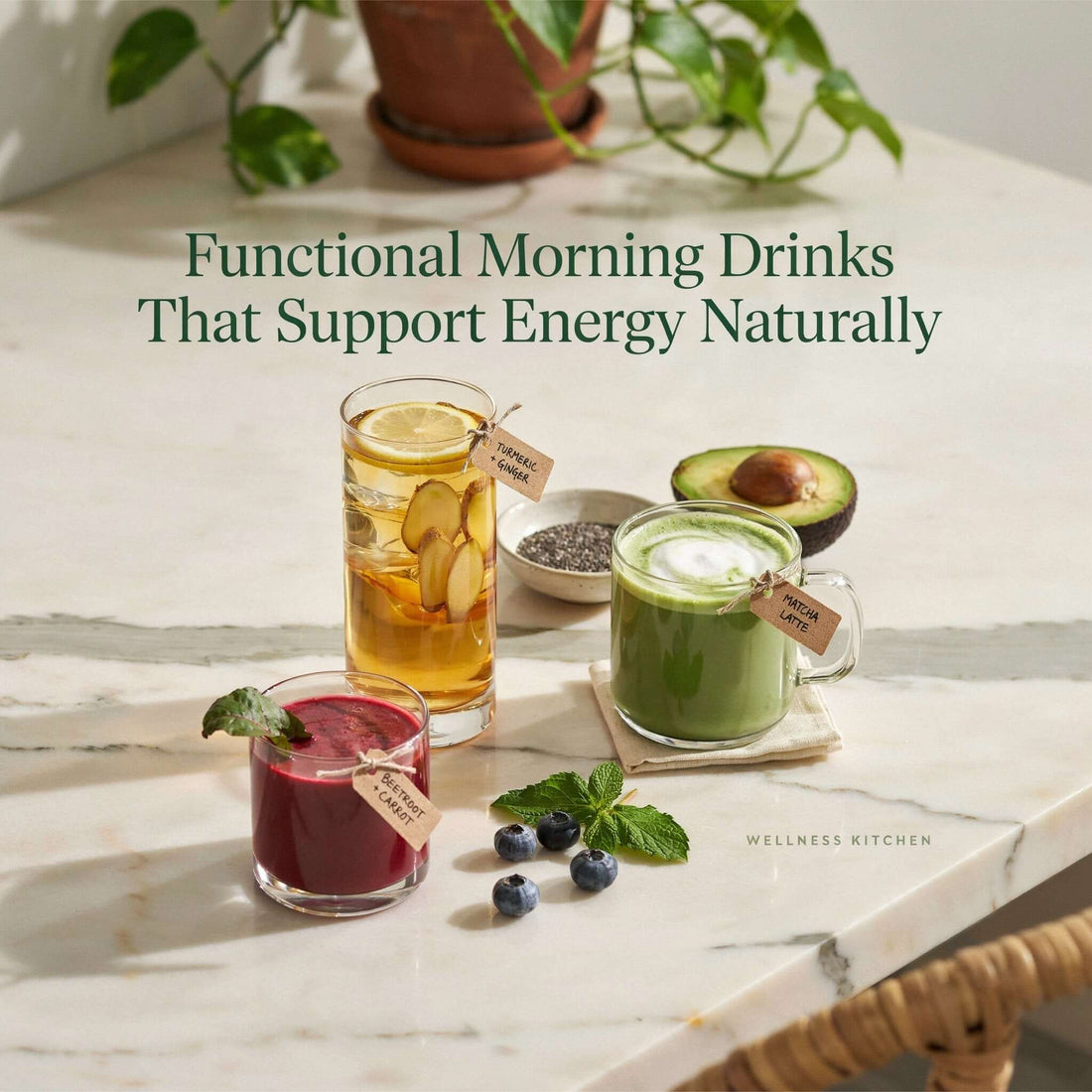 Functional Morning Drinks That Support Energy Naturally