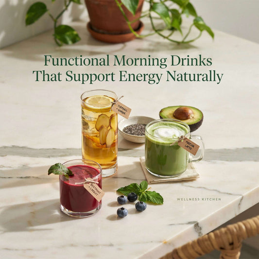 Functional Morning Drinks That Support Energy Naturally