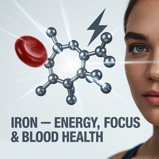 Iron — Energy, Focus & Blood Health