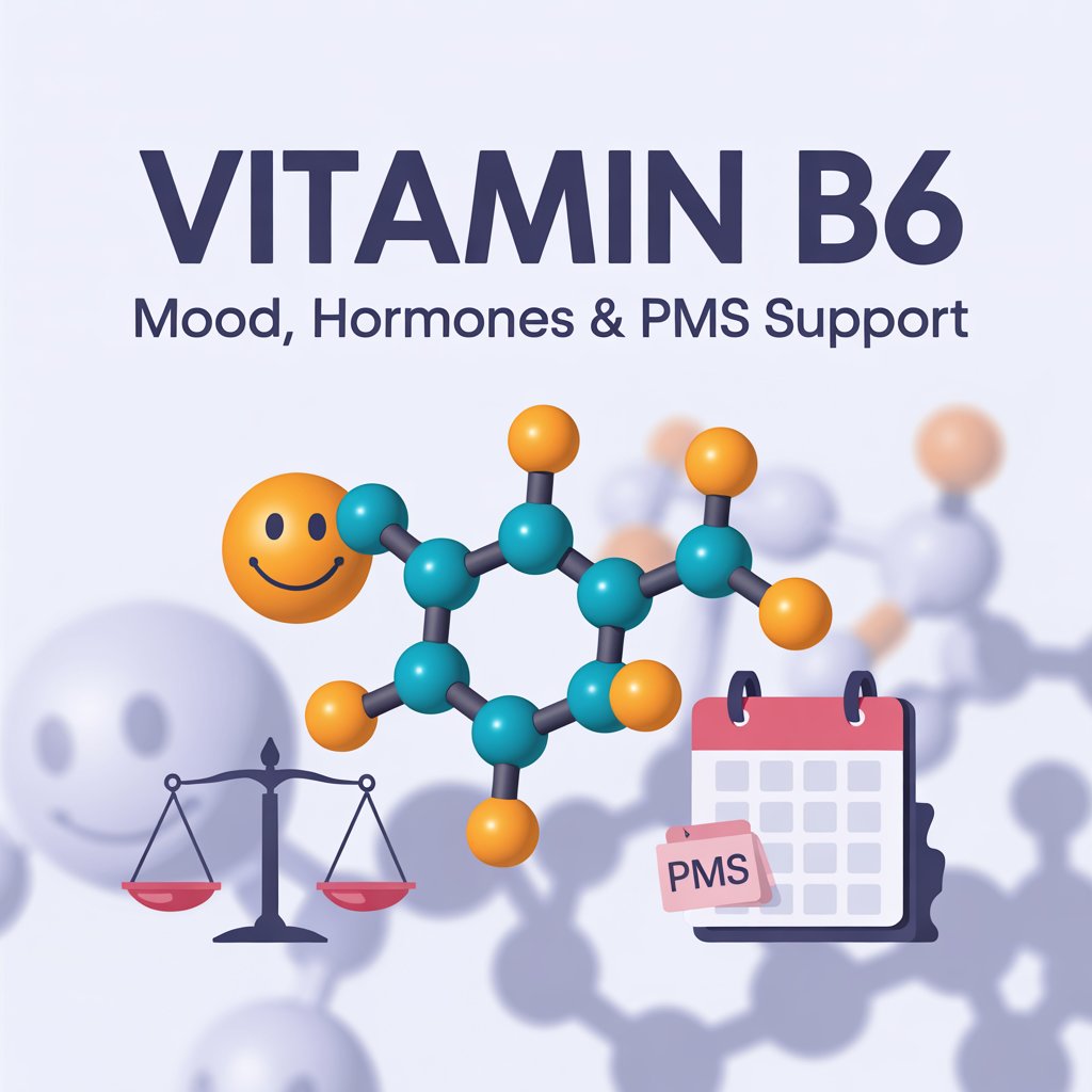 Vitamin B6 — Mood, Hormones & PMS Support