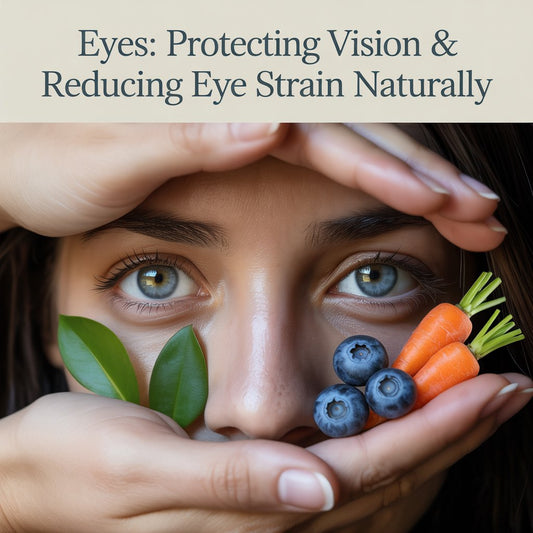 Eyes: Protecting Vision & Reducing Eye Strain Naturally