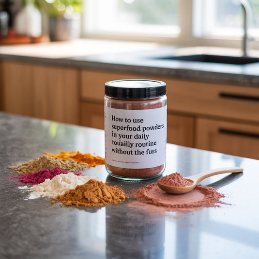 How to Use Superfood Powders in Your Daily Routine (Without the Fuss)