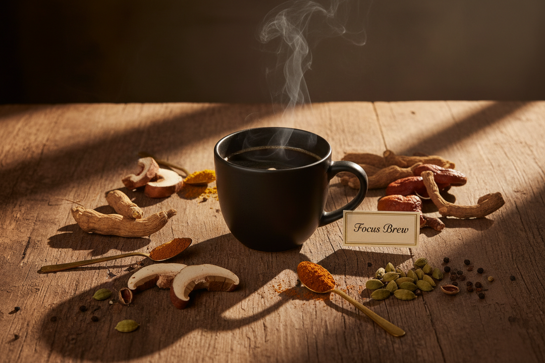 Buy Adaptogenic Coffee UK: Spice Realm Focus Brew Benefits & Guide