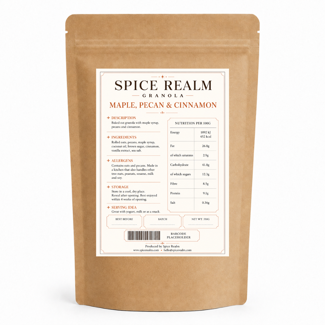 Granola Maple, Pecan & Cinnamon