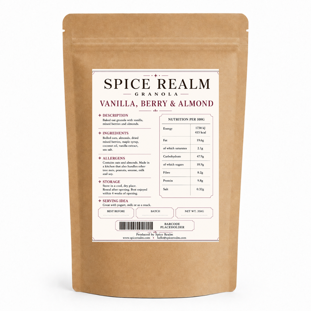 Granola Vanilla, Berry & Almond