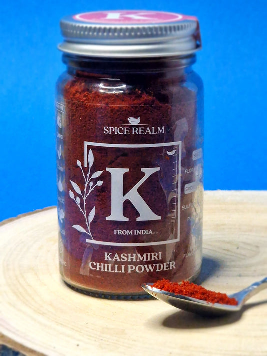 Kashmiri Chilli Powder (Natural) - 65 grams