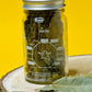 A close-up of dried bay leaves, used for adding flavour to dishes. These aromatic leaves come from the bay laurel tree and are often used in soups, stews, and sauces.
