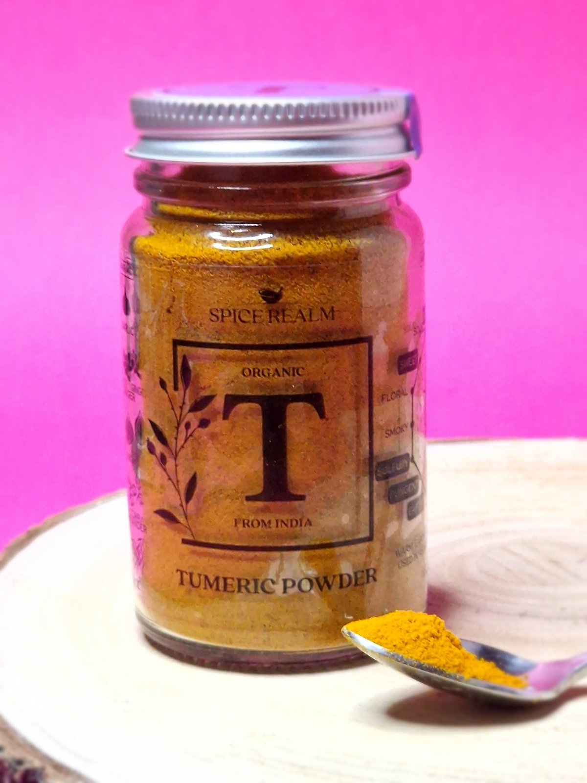 Turmeric Powder (Organic) - 65 grams - Natural spice – Spice Realm